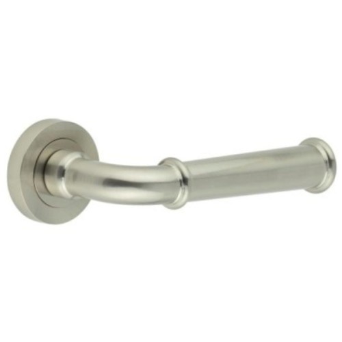 CLASSIC LEVER HANDLE ON ROUND ROSE